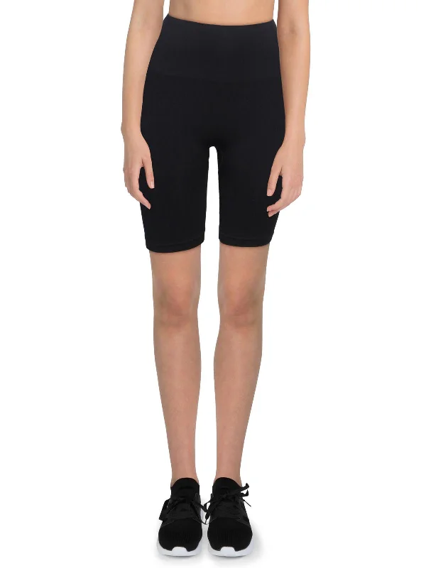 Yoga Shorts for Relaxation and Training -Cora Womens Stripe Fitness Shorts