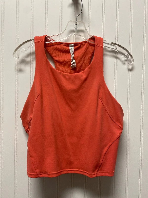 Comfortable Yoga Tops for Every Day Use -Coral Athletic Tank Top Lululemon, Size L