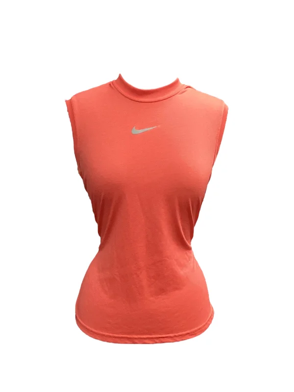 Yoga Tops for Flexibility in Every Pose -Coral Athletic Tank Top Nike, Size M