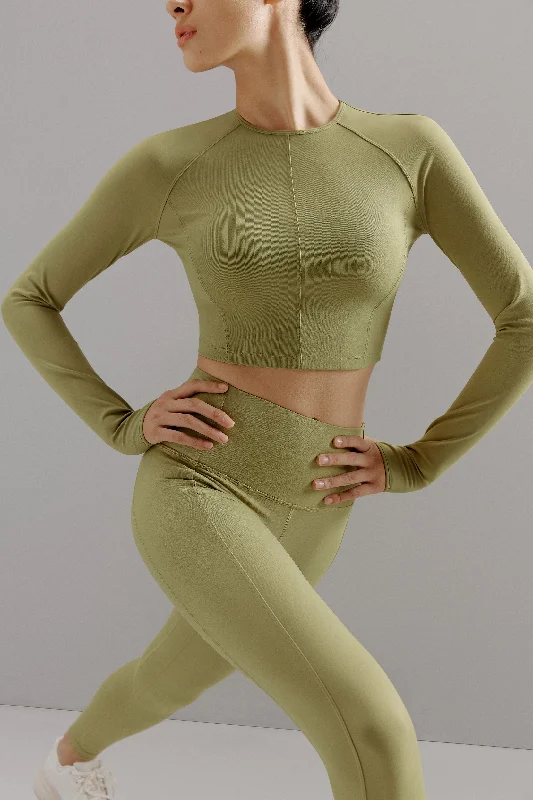 Yoga Tops for Deep Flexibility Movements -Core Long Sleeve Training Top