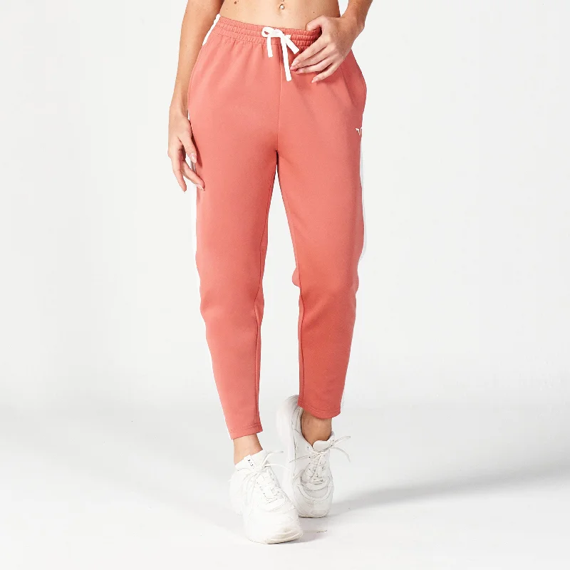 Yoga Pants for Relaxing and Stretching -Core Tapered Pants - Light Mahogany