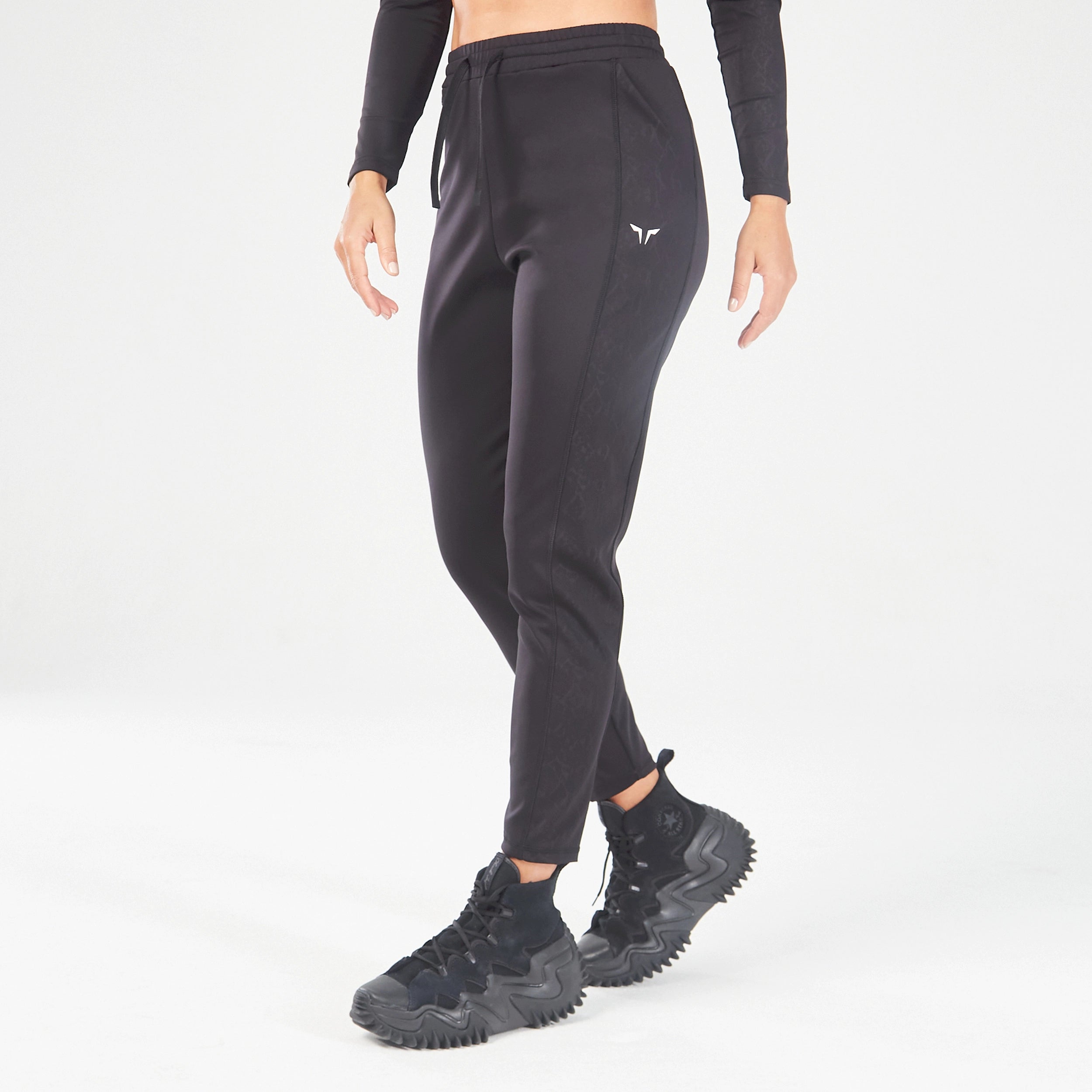 Premium Performance Yoga Pants -Core Track Pants - Black