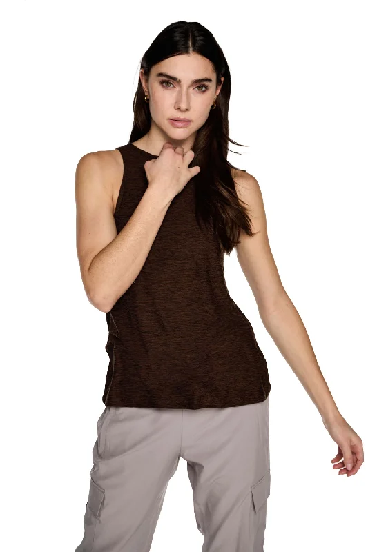 Comfortable Yoga Tops for Fitness -CoreFlow Moss Jersey Tank