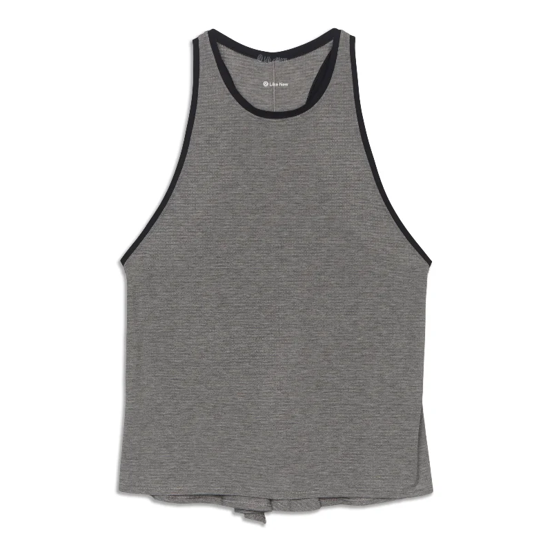 Yoga Tops for Low-Impact Exercises -Course Of Action Tank Top - Resale