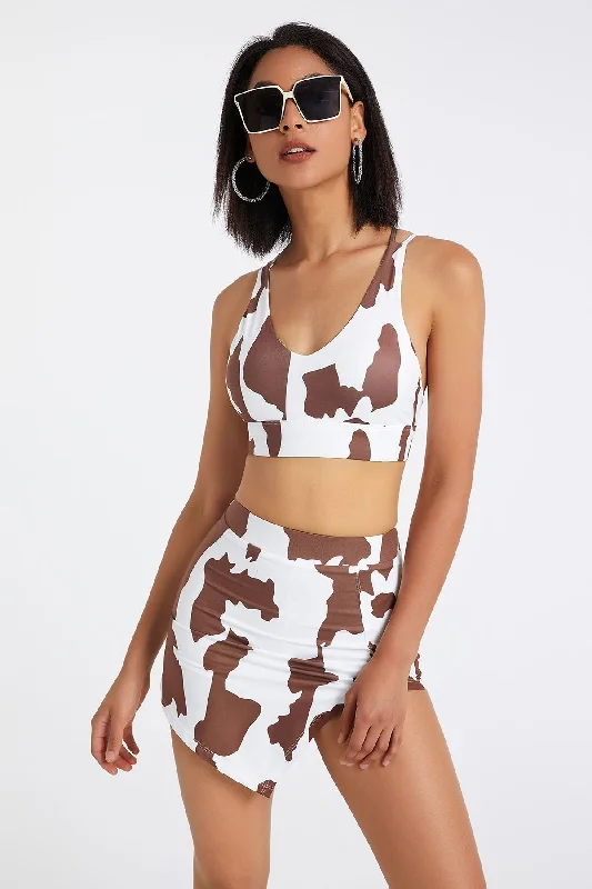 Brown / White