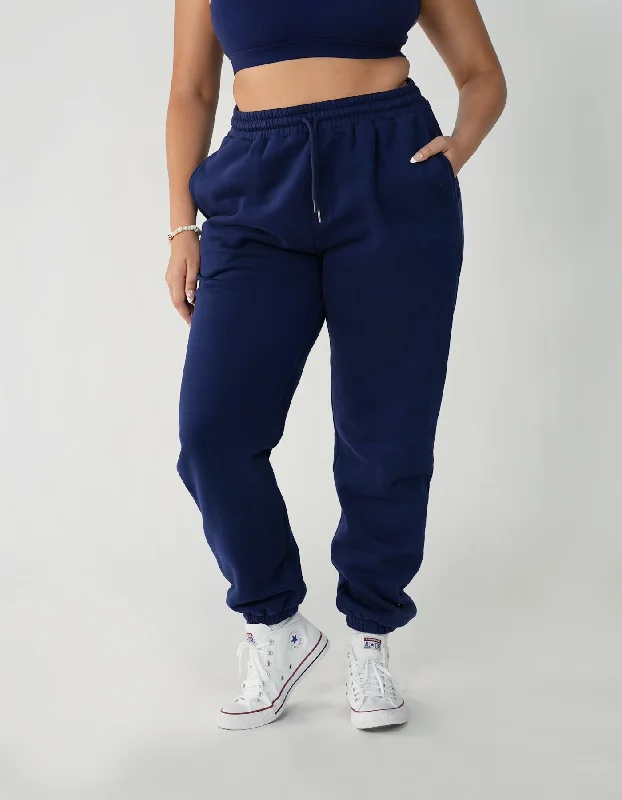 Stylish Yoga Pants for Workouts -CozyCloud Jogger - Blackberry