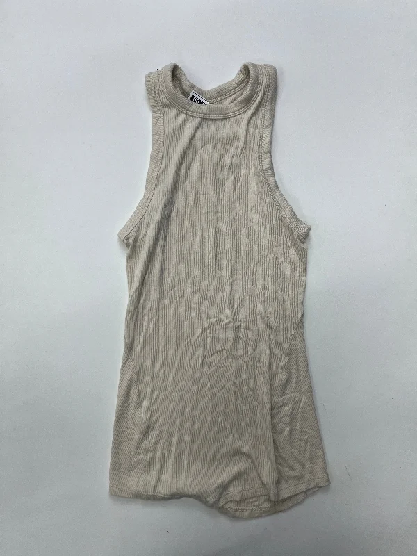 Yoga Tops for Mobility and Comfort -Cream Athletic Tank Top Lululemon, Size Xs