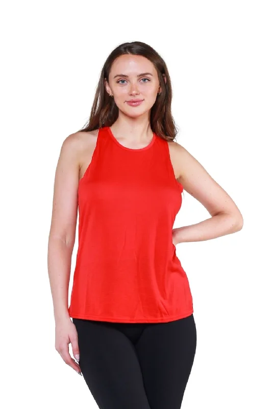 Yoga Tops for Easy Movement and Comfort -Cross Back Tank Top