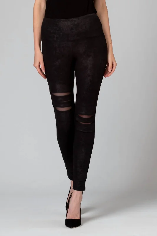 Yoga Shorts for Hot and Comfortable Weather -Cut Out Legging In Black