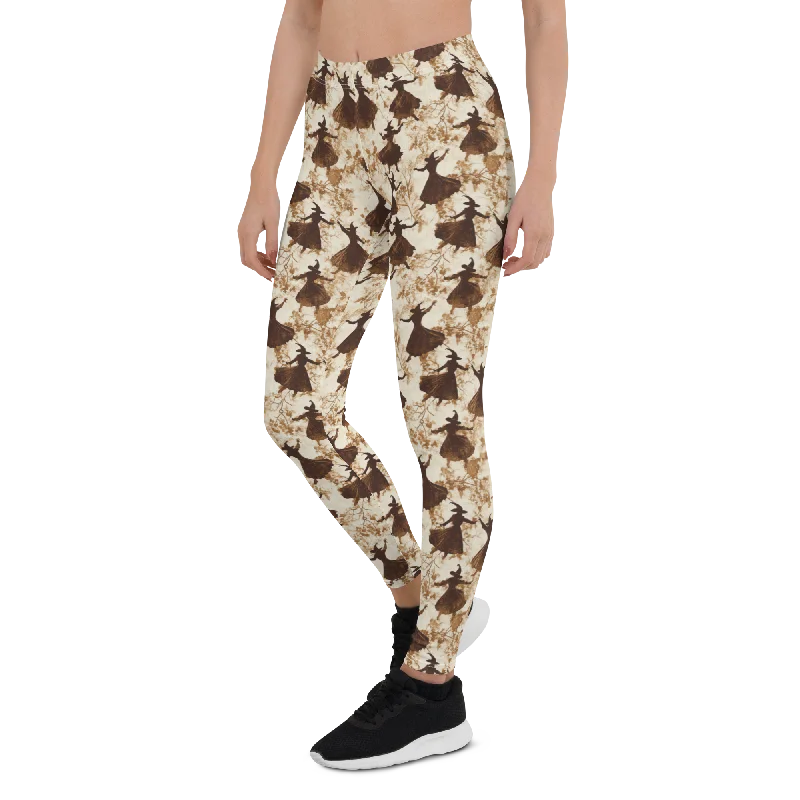 Stylish and Functional Yoga Pants -Dancing Witch Leggings