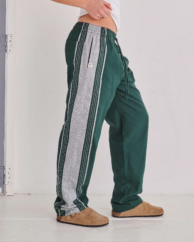 Yoga Pants for Full Coverage -Dark Green Classic Lounge Pants