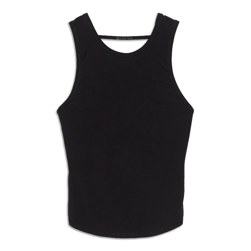 Breathable Yoga Tops for Comfortable Poses -Deep Stretch Tank Top - Resale