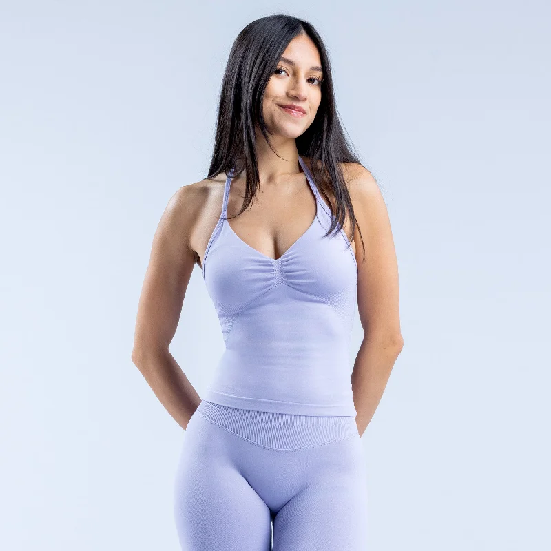 Yoga Tops for Studio Practice -Impact Longline Strappy Top