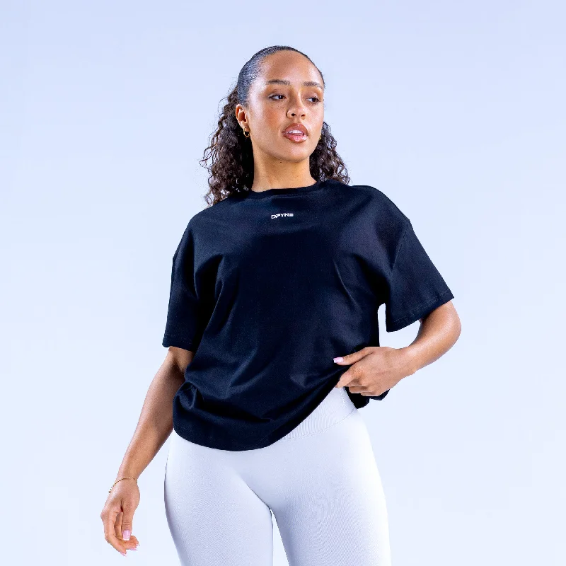 Stylish Yoga Tops with Adjustable Fit -Revive Boxy Tee