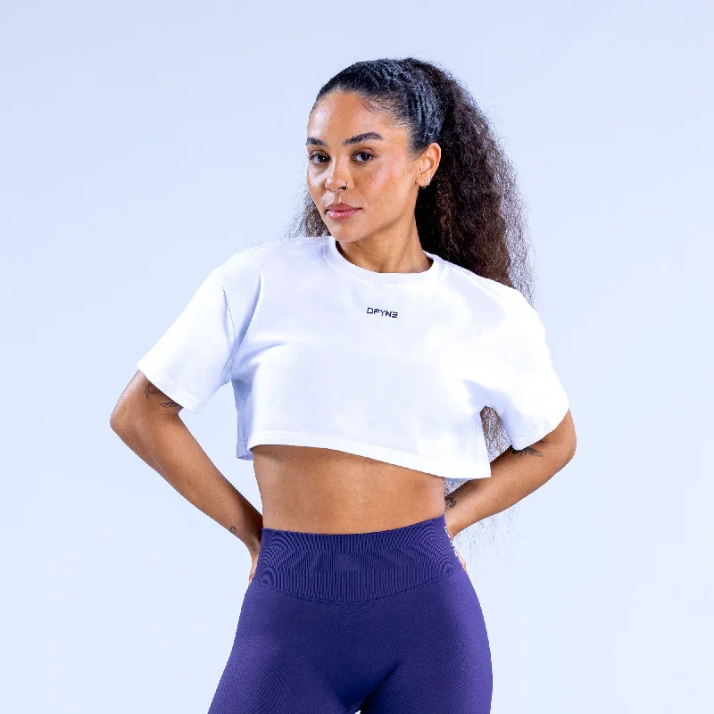 Yoga Tops for Full Range of Motion -Revive Crop Tee