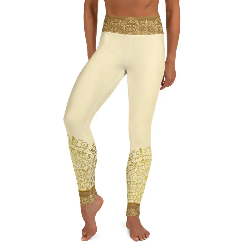 Yoga Pants for Smoothing -Divya High Waist Womens Yoga Leggings