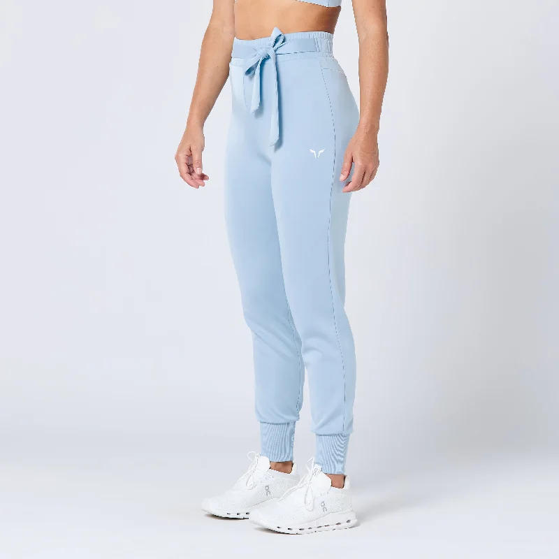 Flexible Yoga Pants for Smooth Poses -Do Knot Joggers 2.0 - Skyway