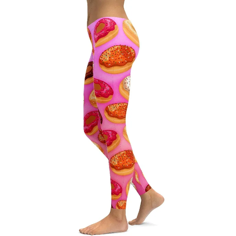 Yoga Pants for Stretch and Strength -Donut Leggings