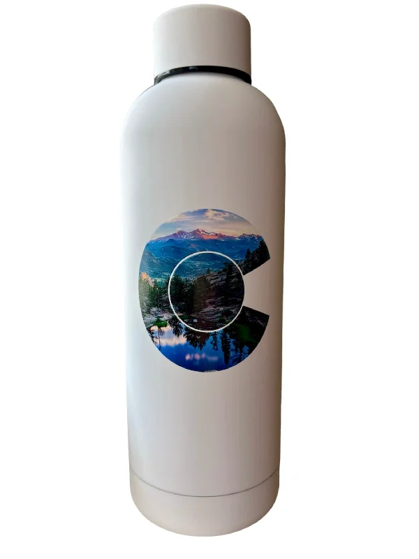 Plus Size Leggings for Yoga -Double Walled Colorado Rocky Mountain Stainless Steel Water Bottle Plus Size Leggings for Yoga -Double Walled Colorado Rocky Mountain Stainless Steel Water Bottle
