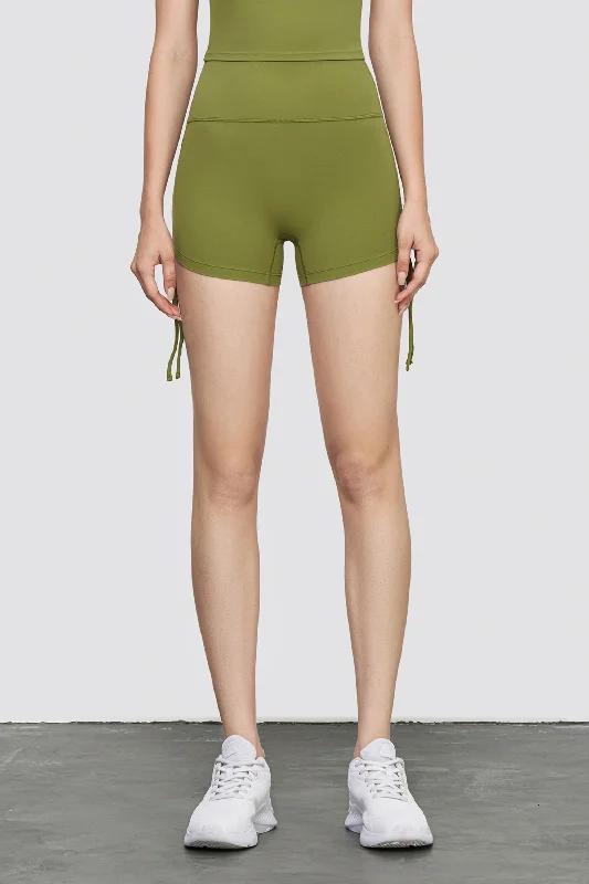Yoga Shorts for Performance and Endurance -Drawstring Fitness Short