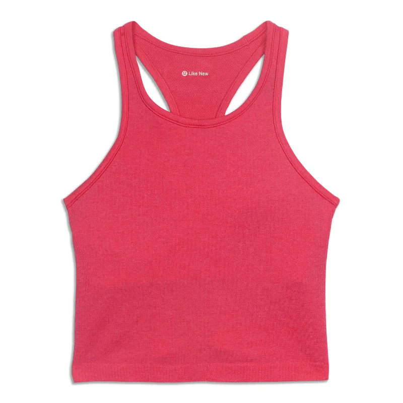 Yoga Tops for Full Range of Motion -Ebb To Street Cropped Racerback Tank Top - Resale