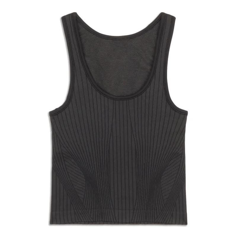 Women's Yoga Tops with Performance Features -Ebb To Street Cropped Tank Top - Resale