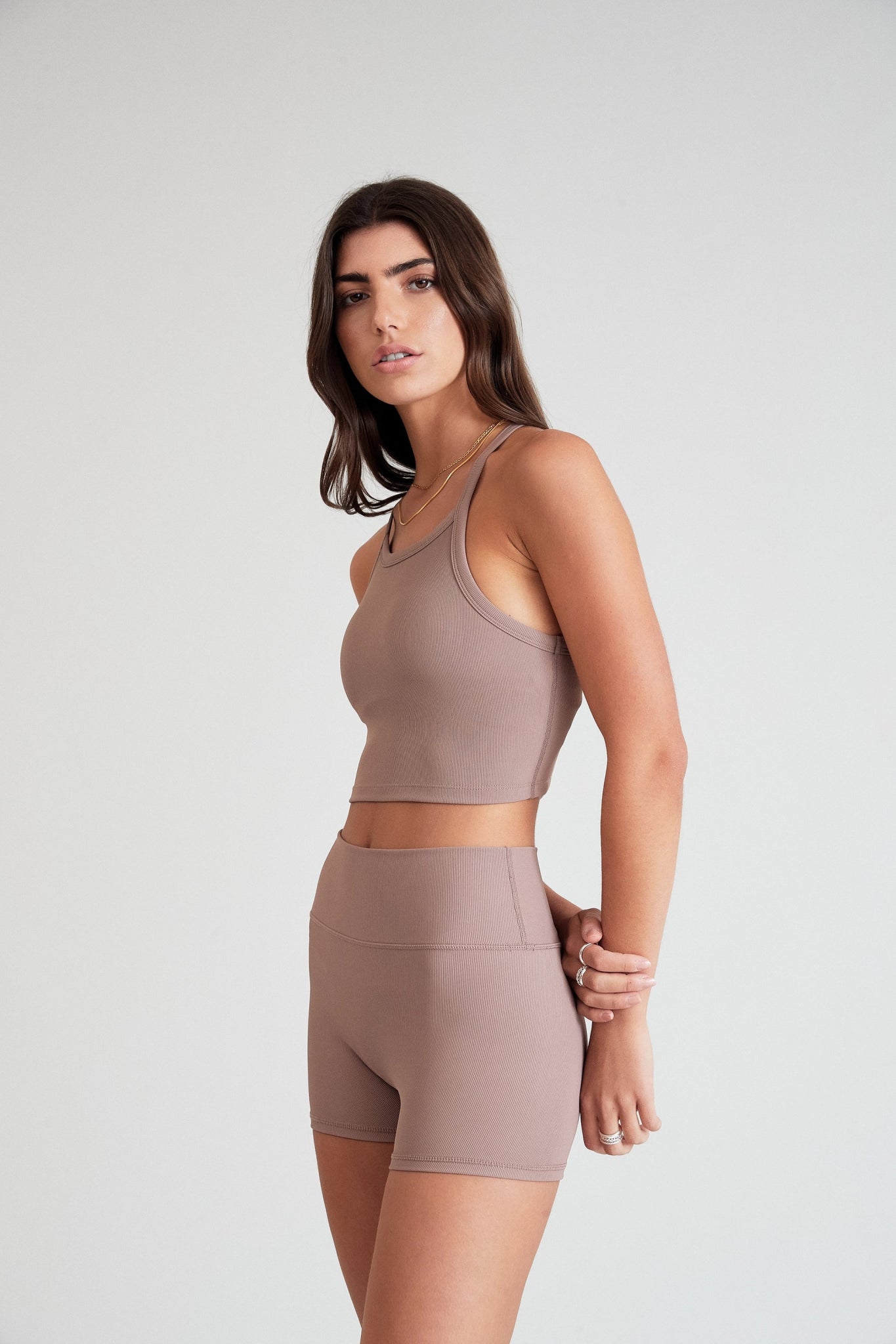 Premium Yoga Shorts for Relaxing -EcoRib 4" Bike Short