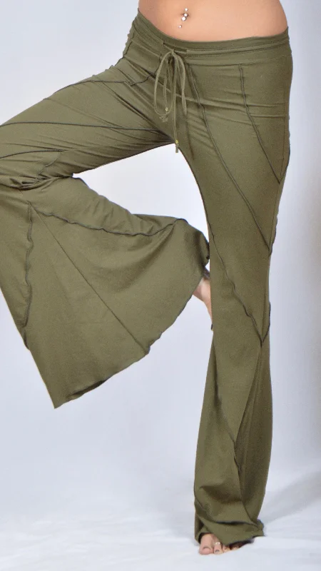 High-Waisted Yoga Pants for Support -SPIRAL LONG PANT
