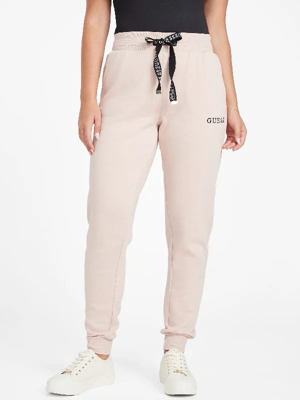 Stylish Yoga Shorts for Everyday Wear -Edra Logo Joggers