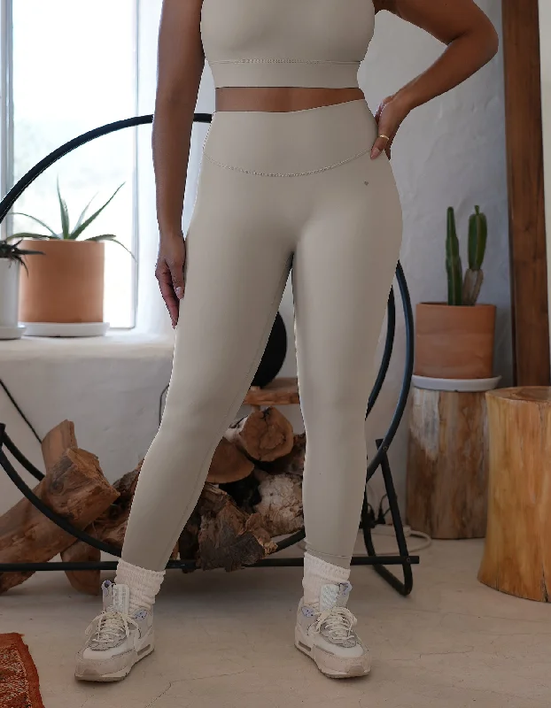 Ultra Comfortable Yoga Pants -Effortless Leggings - Stone