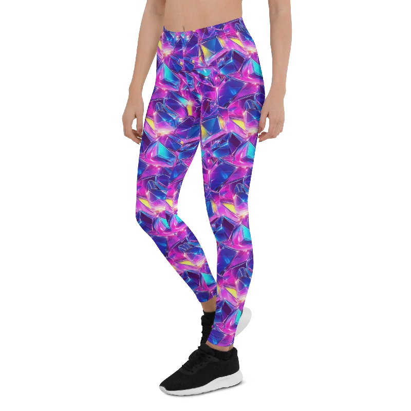 Breathable Compression Yoga Pants -Electric Dream Leggings