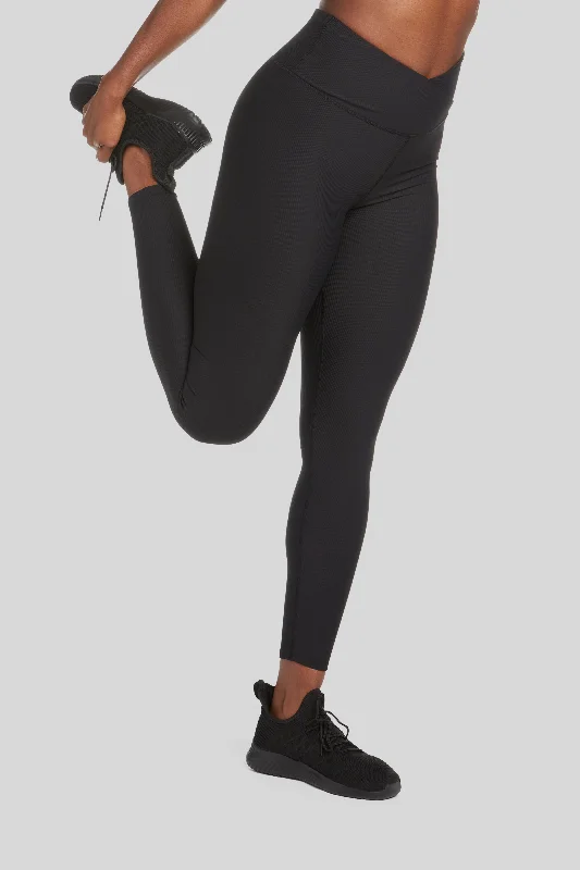 Soft and Breathable Yoga Pants -ELECTRIC RIB LEGGING