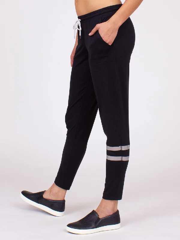 Yoga Pants for Strength and Flexibility -The Elevation Pant in Black | Final Sale
