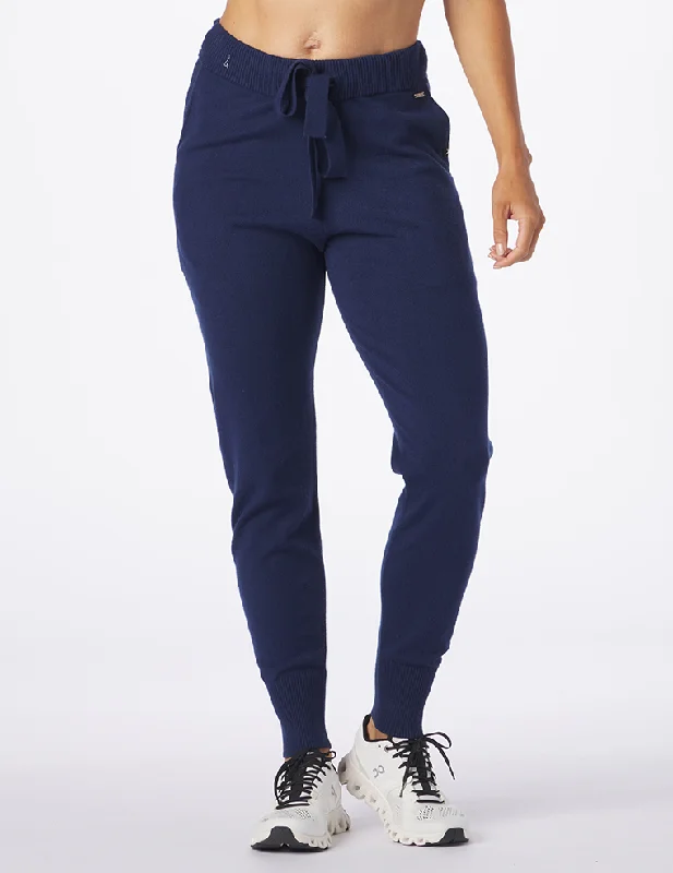 Yoga Pants with Breathable Material -Elite Jogger: Indigo