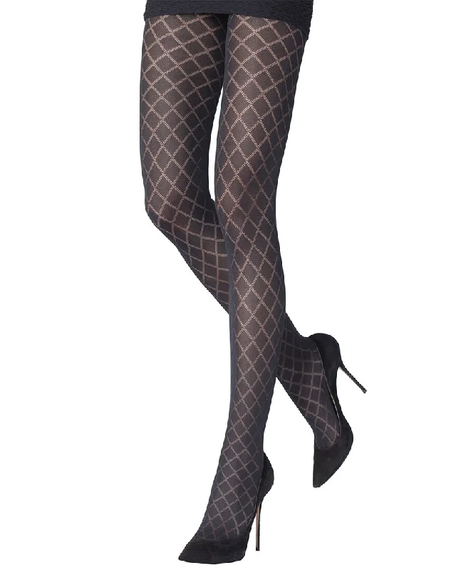 Breathable Yoga Shorts for Training -Emilio Cavallini Diamonds Tight