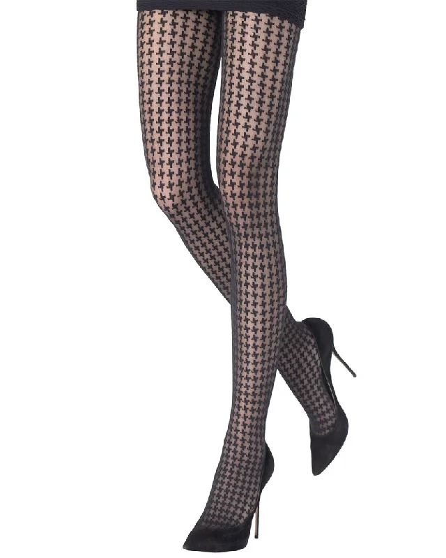 Yoga Shorts for Intense Flexibility -Emilio Cavallini Small Pied De Poule Tight