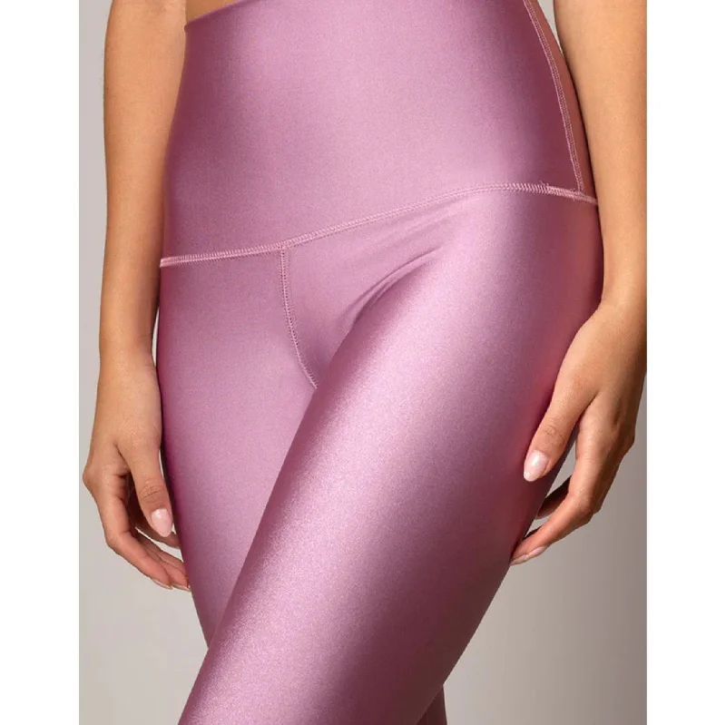 High-Waisted Yoga Pants -Ultra Luxe Lilac Sneaker Leggings