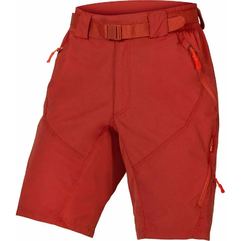 Yoga Shorts for Running and Yoga -Endura Hummvee II Womens Baggy Cycling Shorts - Red Yoga Shorts for Running and Yoga -Endura Hummvee II Womens Baggy Cycling Shorts - Red