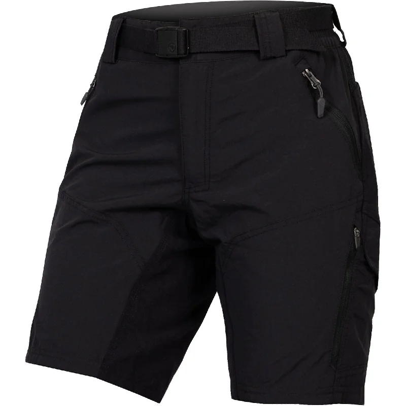 Compression Yoga Shorts for Active Women -Endura Hummvee Womens Baggy Cycling Shorts With Liner - Black Compression Yoga Shorts for Active Women -Endura Hummvee Womens Baggy Cycling Shorts With Liner - Black