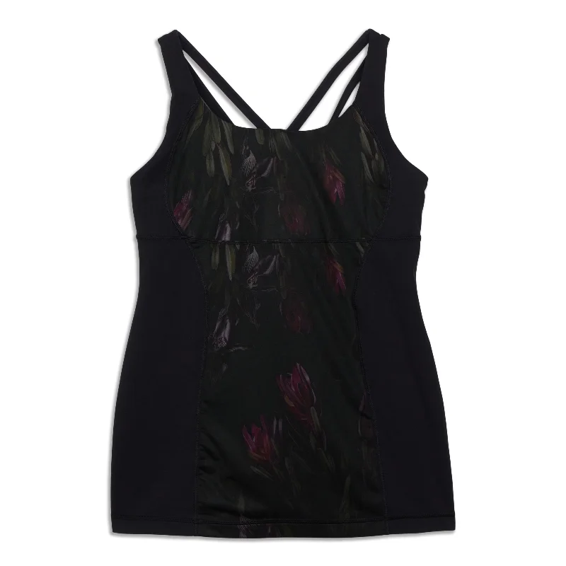 Women's Yoga Tops with Adjustable Fit for Comfort -Energy Tank Top - Resale