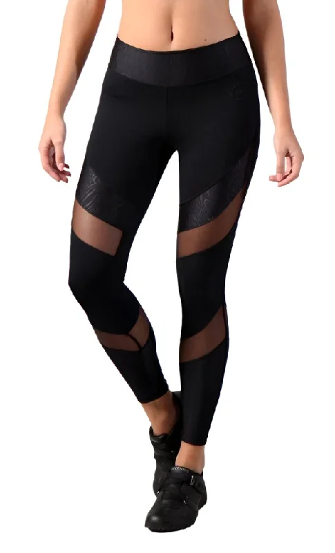 Breathable Yoga Shorts for Summer -Equilibrium Activewear Legging L7015 Ava Black with Black Mesh Breathable Yoga Shorts for Summer -Equilibrium Activewear Legging L7015 Ava Black with Black Mesh