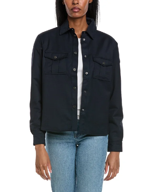 Yoga Tops for Better Movement -Erin Snow Sahara Wool Shirt Jacket