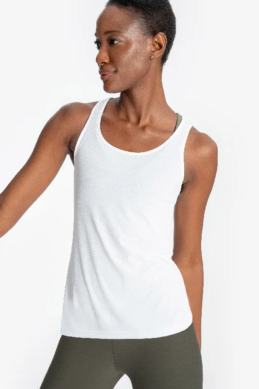 Yoga Tops for Maximum Stretch -Essential Long Tank