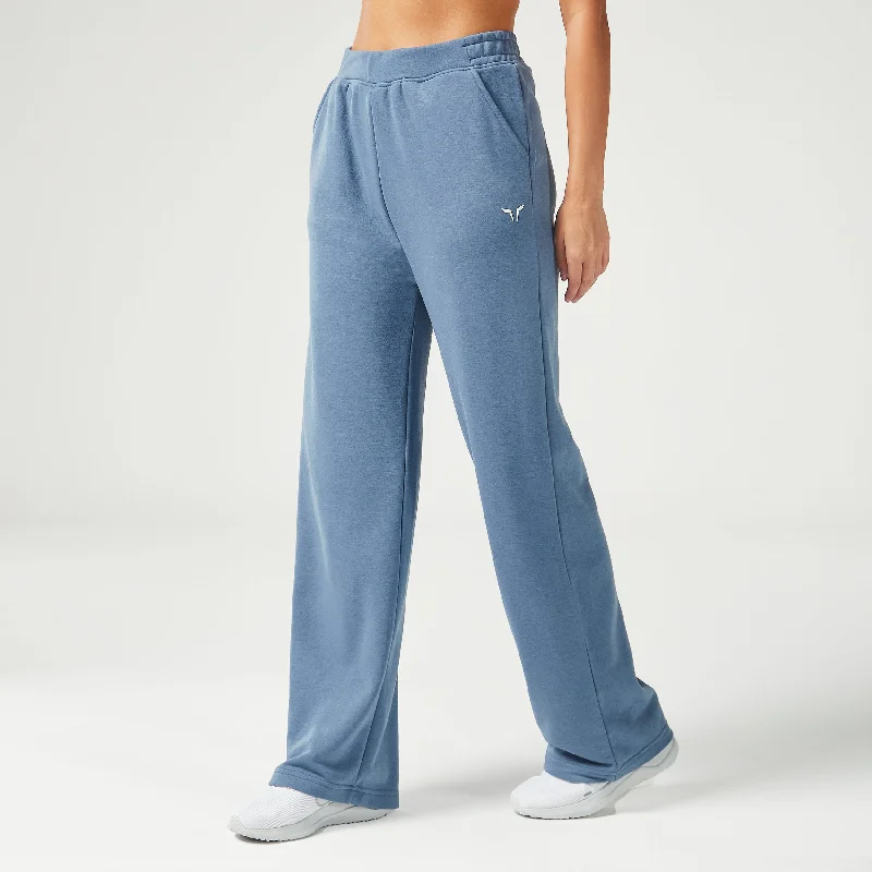 Yoga Pants for Outdoor Activities -Essential Straight Leg Joggers - Coronet Blue