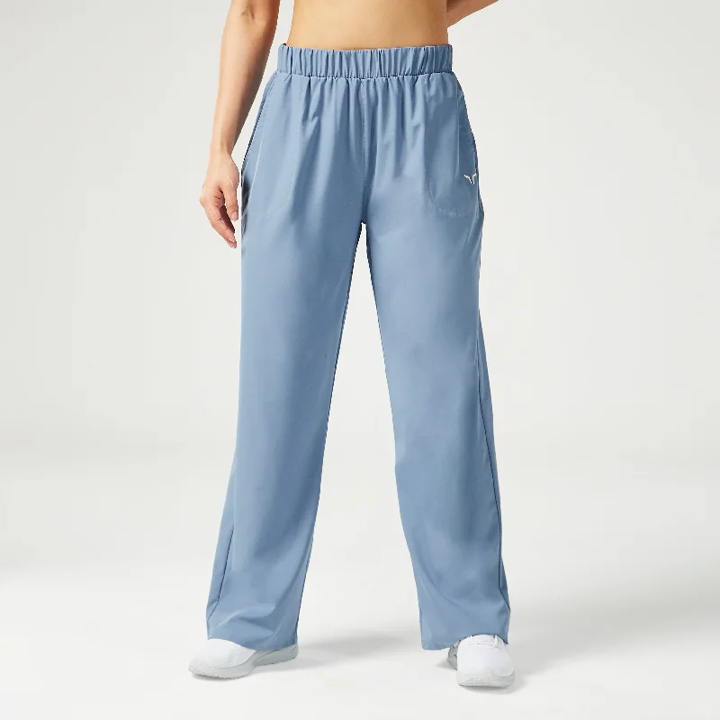Yoga Pants for Comfort and Style -Essential Stretch Training Joggers - Coronet Blue