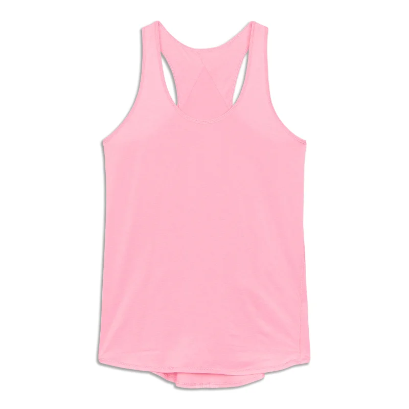 Women's Yoga Tops for Low-Impact Exercises -Essential Tank Top Pleated - Resale