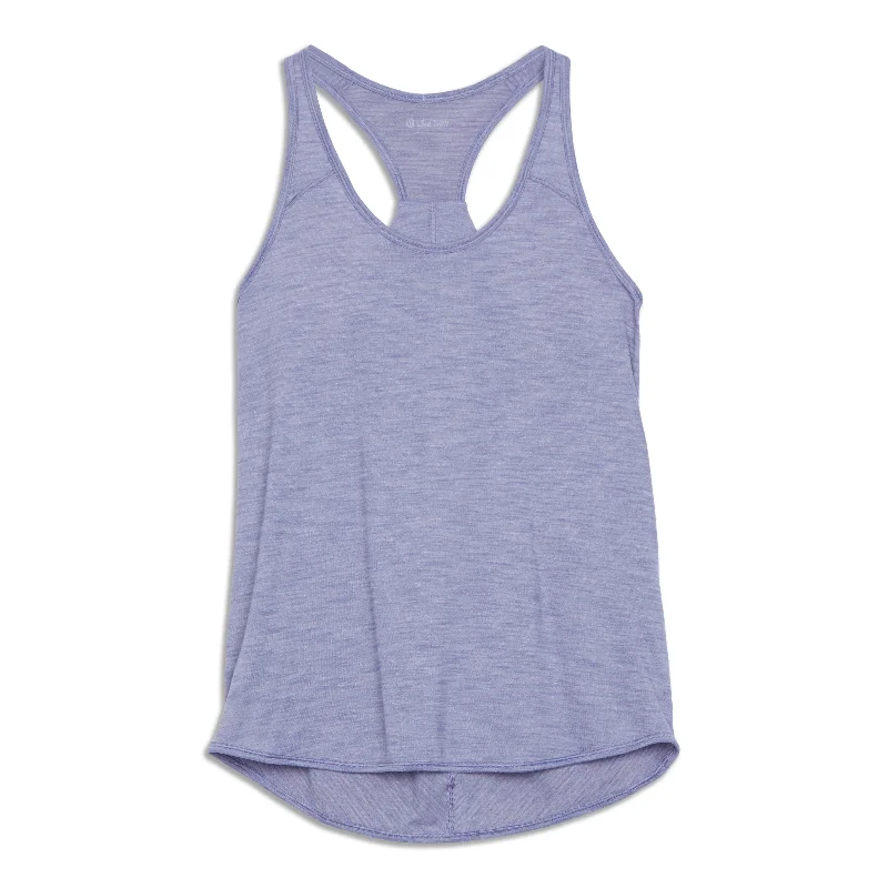 Soft Cotton Yoga Tops for Comfort -Essential Tank Top - Resale