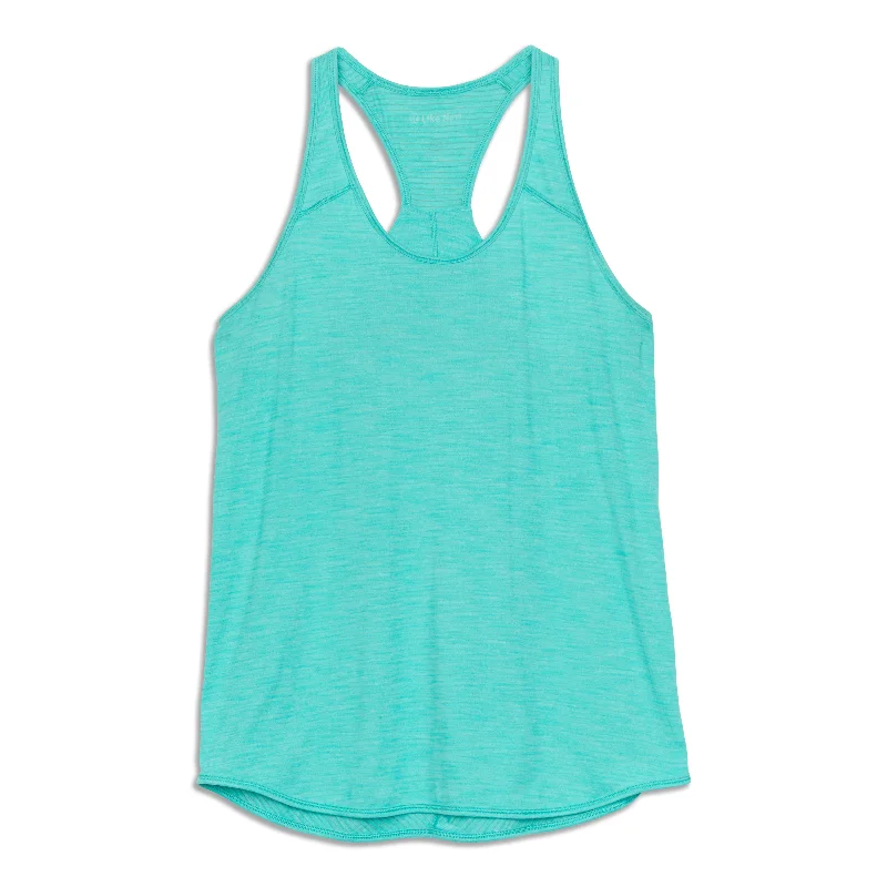 High-Neck Yoga Tops for Maximum Comfort -Essential Tank Top - Resale