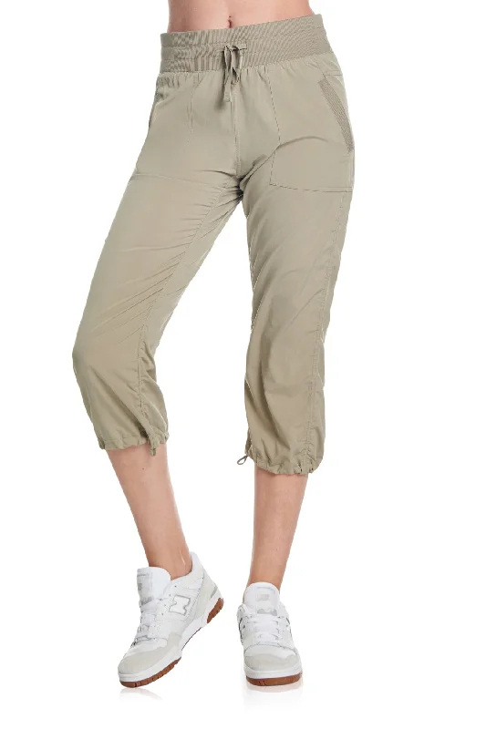Yoga Pants for All Types of Yoga -Excursion Woven Crop
