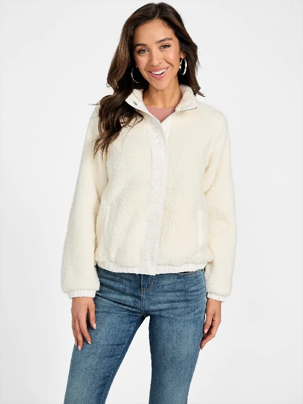 Yoga Shorts for Performance and Endurance -Faith Sherpa Full-Zip Jacket